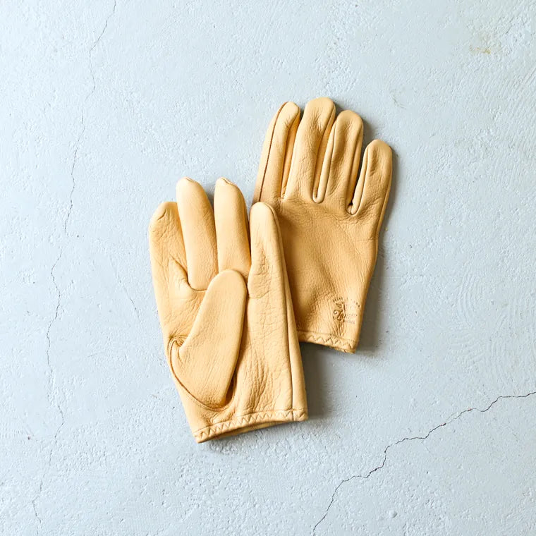 LAMP GLOVES ランプグローブス　MID キャメル　最終値下げ　M LAMP GLOVES Shorty Glove｜ショーティーレザーグローブ – Mr.OLDMAN