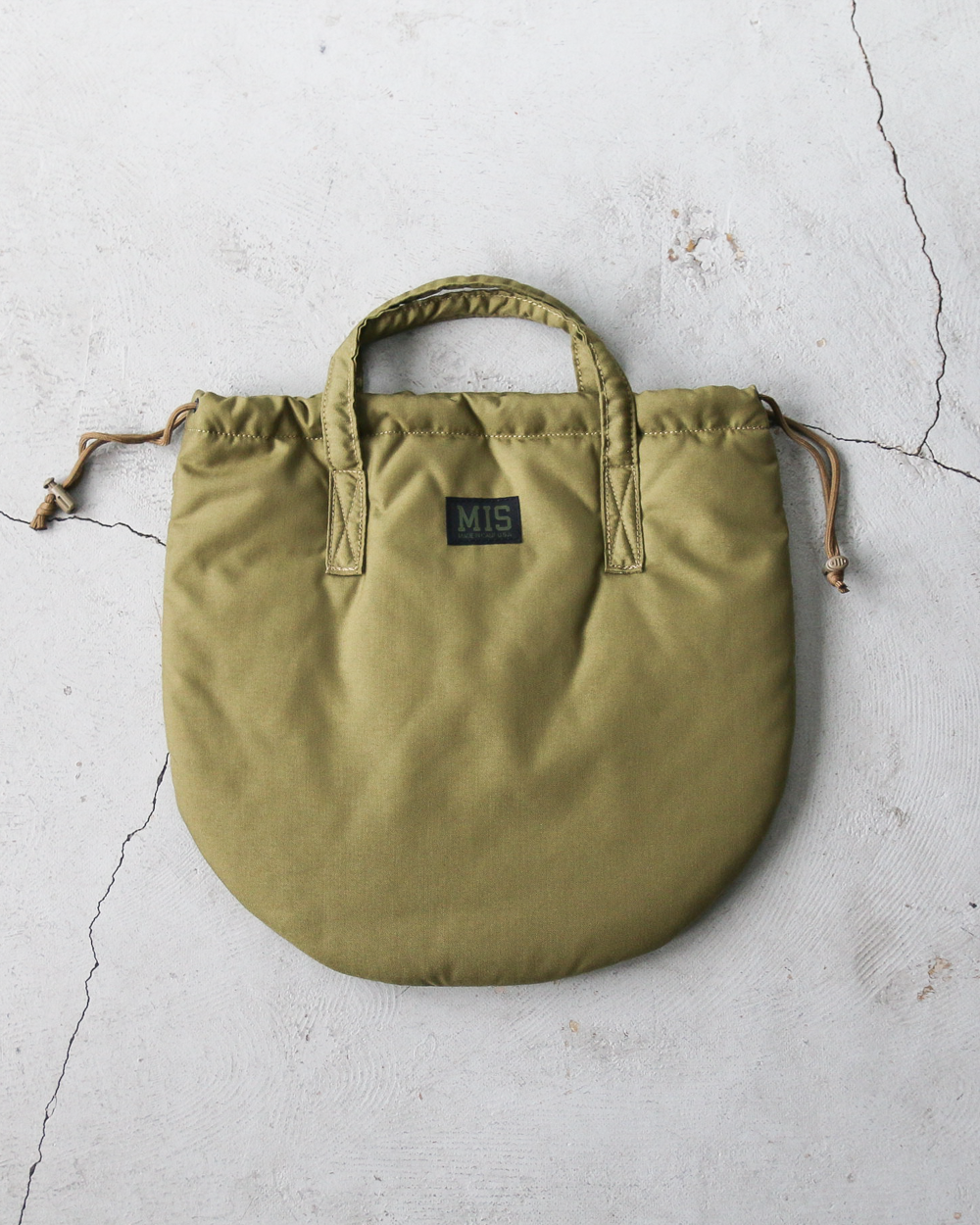 Hold Me / World We Know(中古品) MIS エムアイエス UK HELMET BAG Deadstock Made in USA Olive | 正規