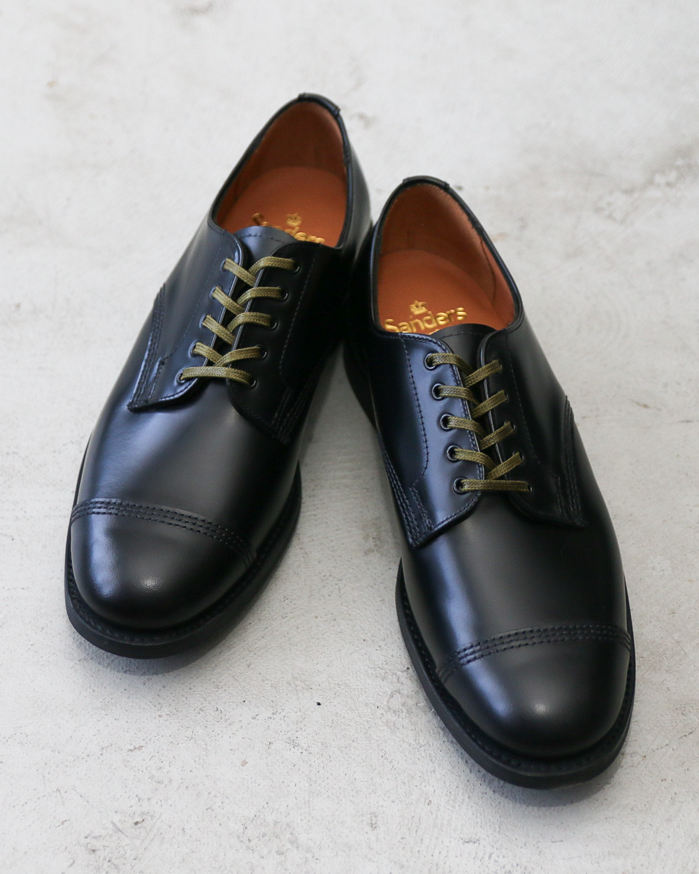 SANDERS サンダース 1128B MILITARY DERBY SHOE | 正規取扱店 Mr.OLDMAN