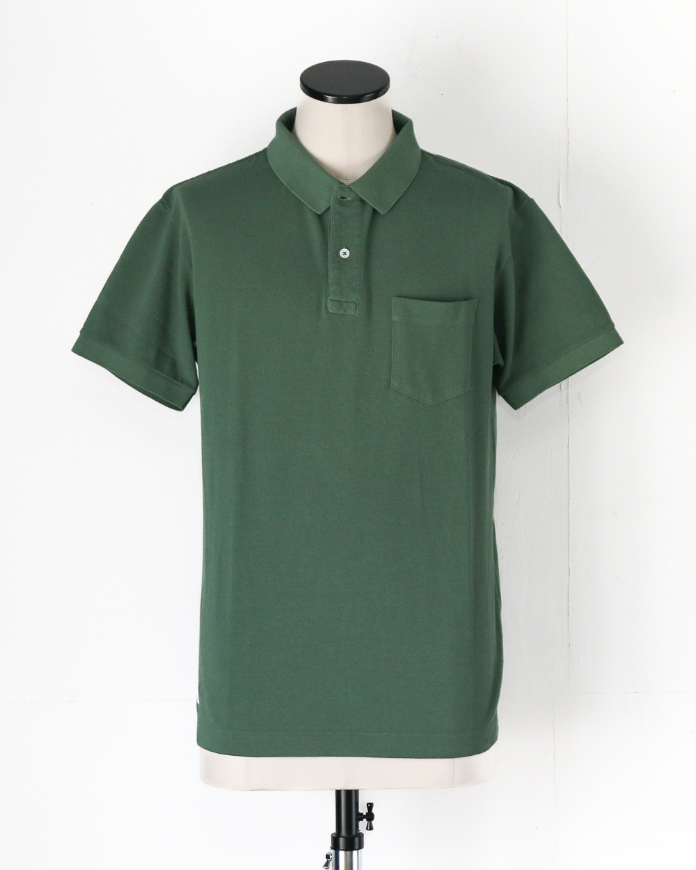 WORKERS Modified Fit Polo Forest Green｜ポロシャツ メンズ