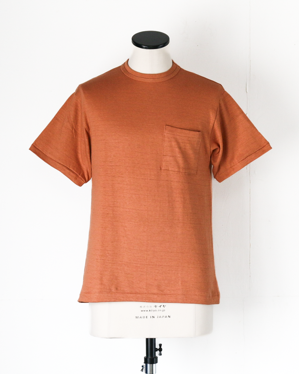 WAREHOUSE Lot 4601 SOLID POCKET T｜無地ポケットTシャツ ダーク