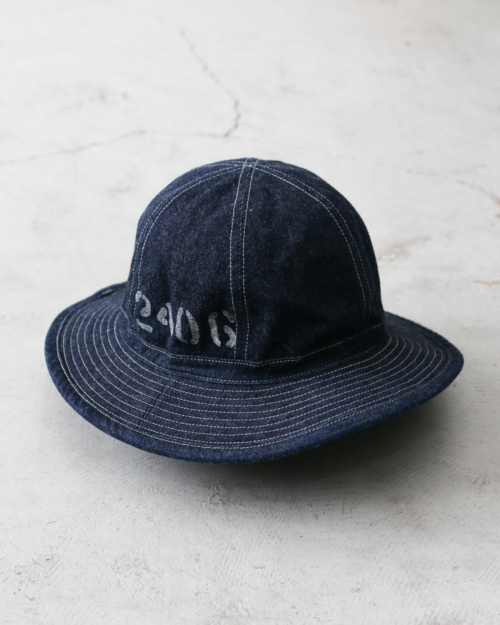 [ヒコ]COLIMBO ZZ-0601 DOUGHBOY HAT COLIMBO コリンボ ZB-0603 Doughboy Hat (Army Hat) Indigo Denim