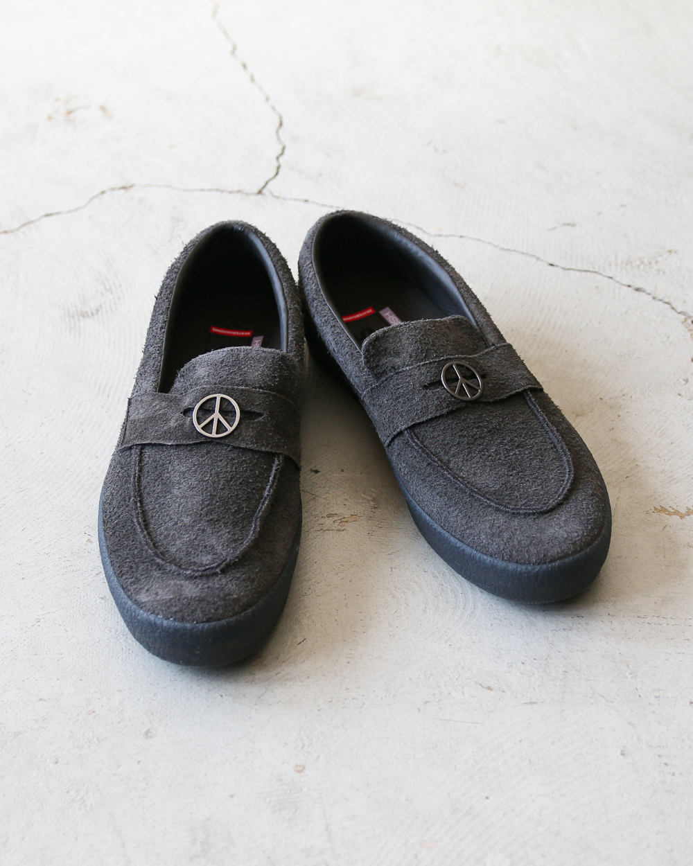 VANS（ヴァンズ） Skate Loafer VN000Z3QEMV CREPE Faded Black | 正規
