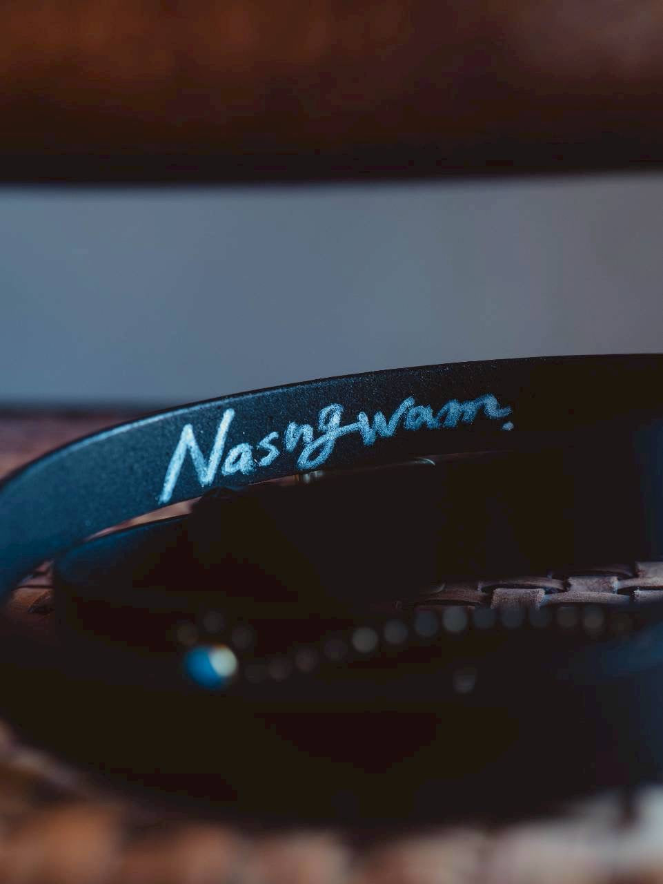 Nasngwam ナスングワム Studs Belt