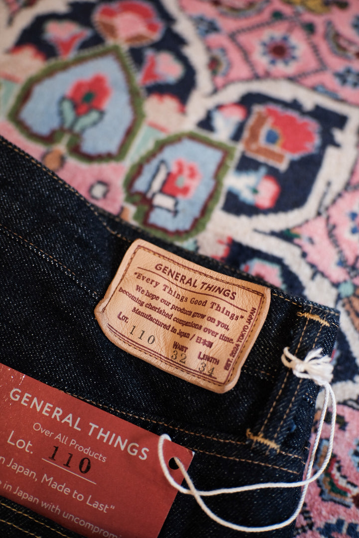 【PATHLOW】GENERAL THINGS Lot.110 / Button fly Jeans Line 1 Straight