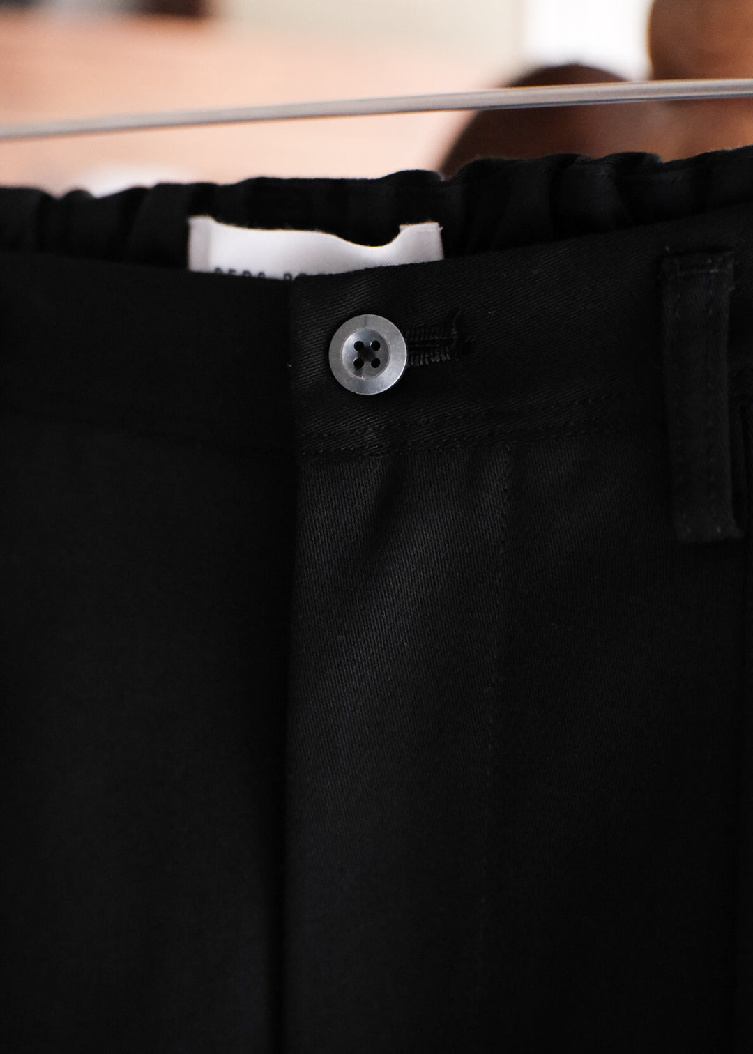 【PATHLOW】PERS PROJECTS パースプロジェクト JENS 2TUCK WIDE TROUSERS BLACK