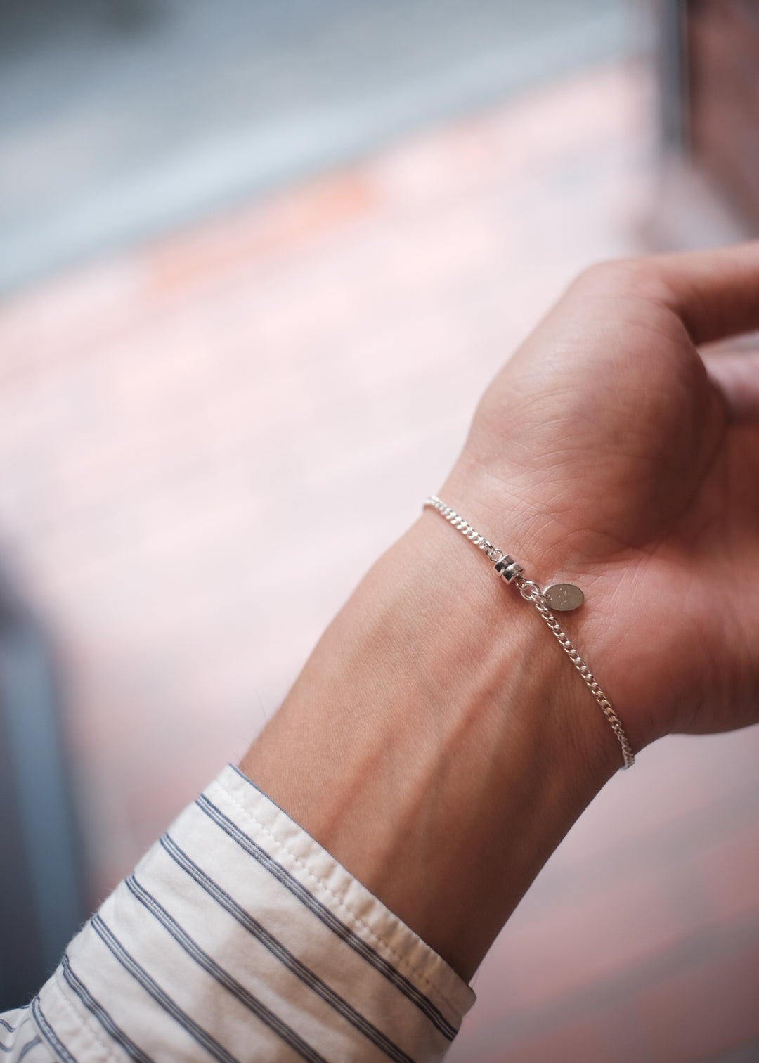 【PATHLOW】ESPERANTO エスペラント FLAT LINK CHAIN BRACELET