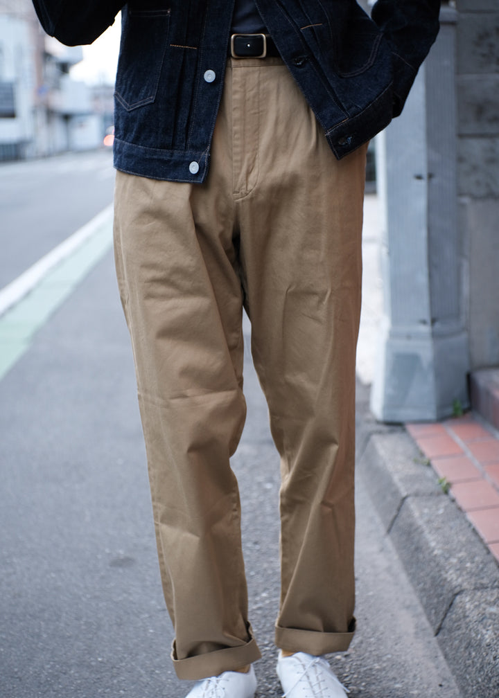 【PATHLOW】GENERAL THINGS DWLT2 / Daily Work Life Trouser 2 Khaki