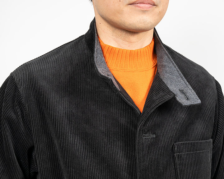 WORKERS ワーカーズ Forestier, Heavy Corduroy, Black