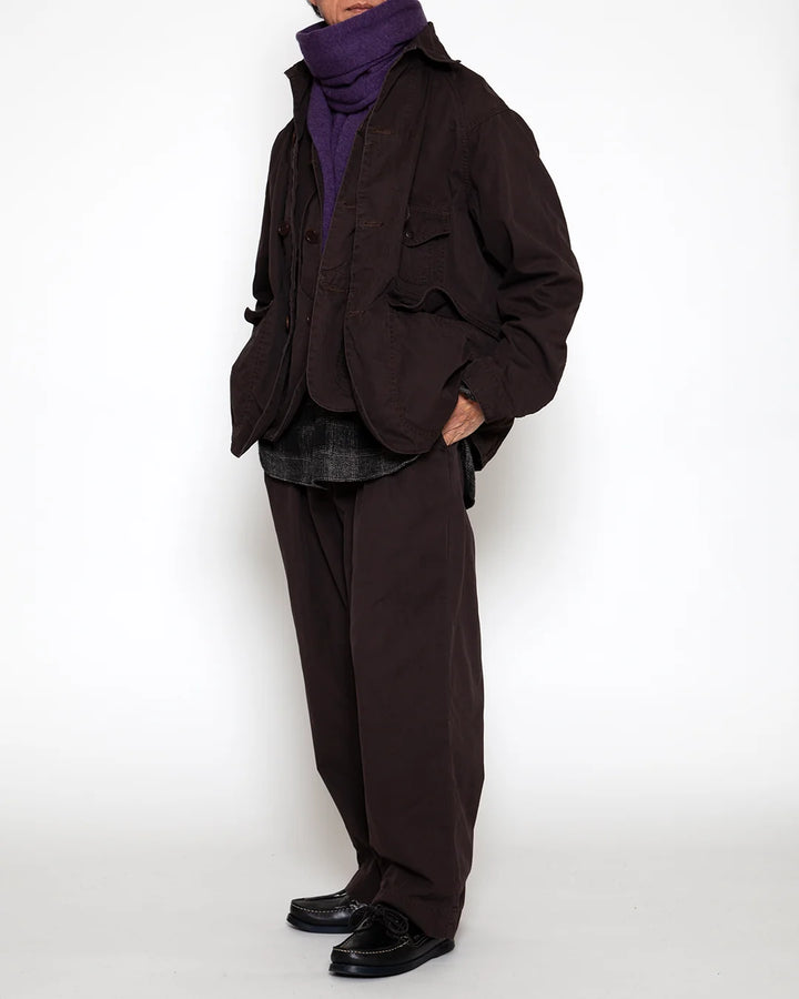 CORONA コロナ CJ001 CORONA・GAME JACKET / Chocolate Brown w/ Bio-wash