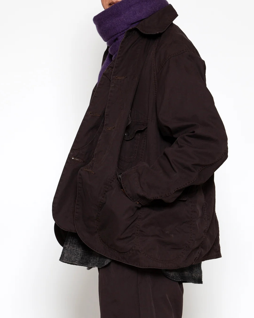 CORONA コロナ CJ001 CORONA・GAME JACKET / Chocolate Brown w/ Bio-wash