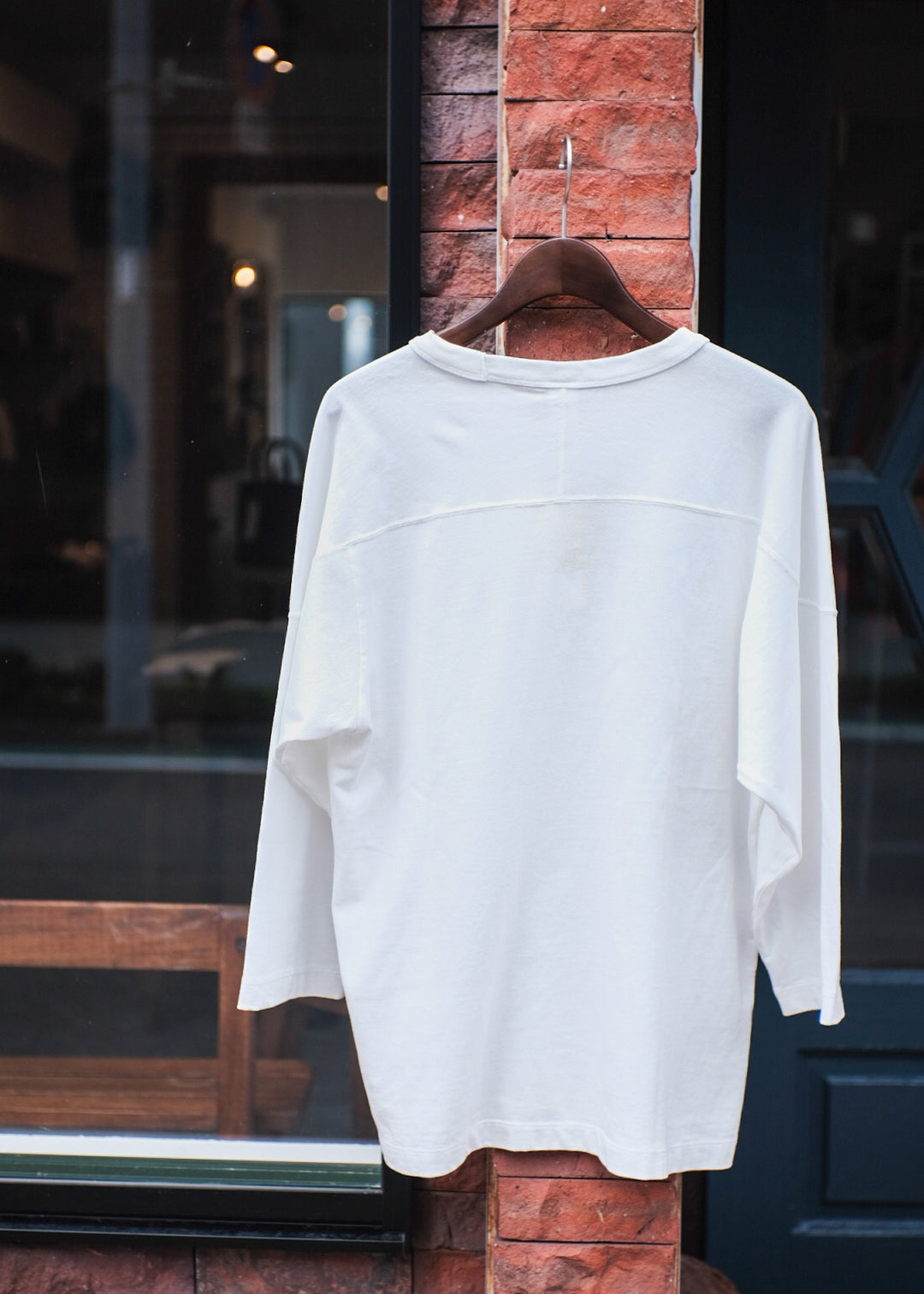 【PATHLOW】Unison Special C/R FOOTBALL TEE WHITE