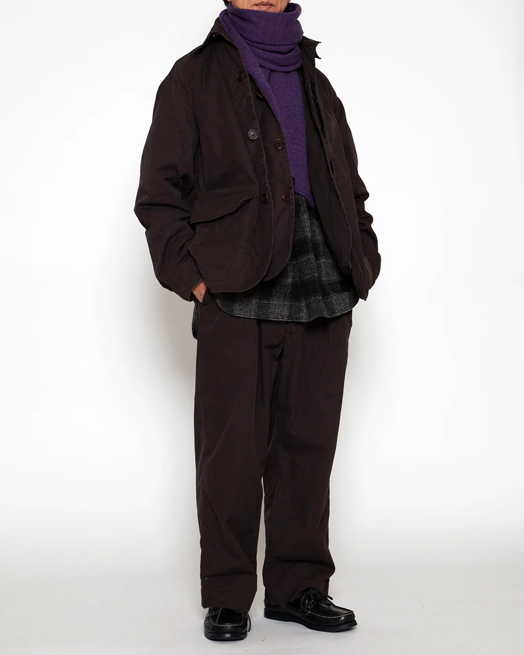 CORONA コロナ CJ001 CORONA・GAME JACKET / Chocolate Brown w/ Bio-wash