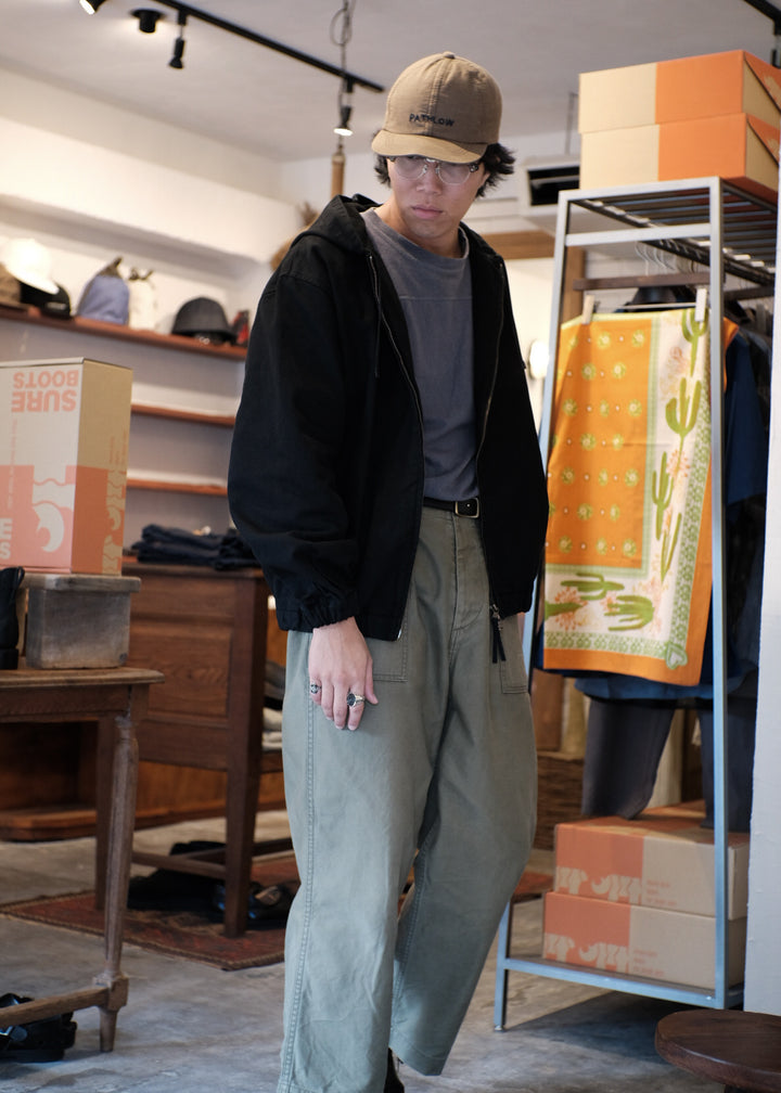 【PATHLOW】PERS PROJECTS パースプロジェクト FAITHFUL HOOD JUMPER BLACK