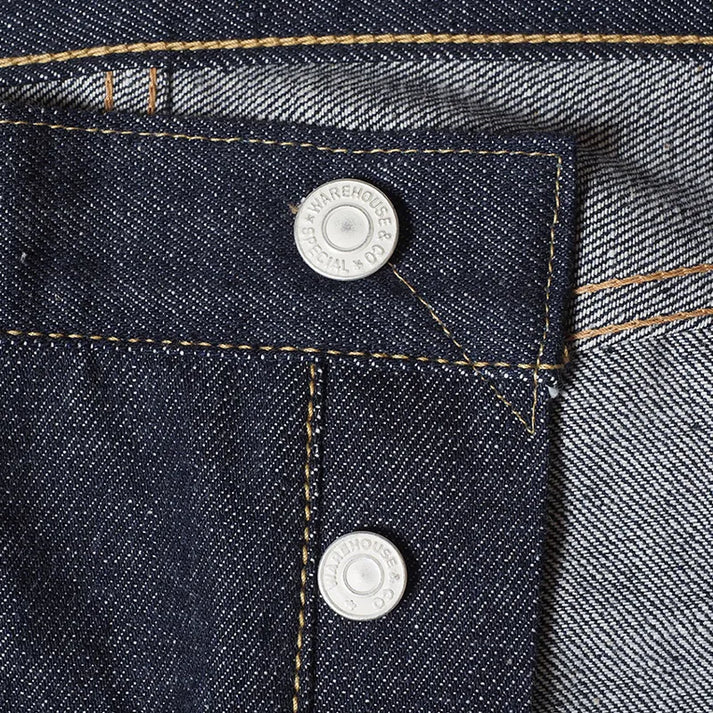 WAREHOUSE ウエアハウス Lot 1001XX 5Pocket Jeans Denim ワンウォッシュ