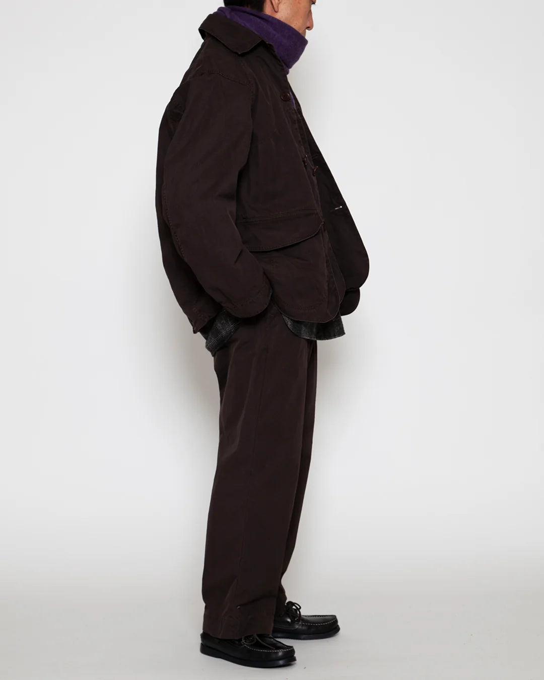 CORONA コロナ CJ001 CORONA・GAME JACKET / Chocolate Brown w/ Bio-wash