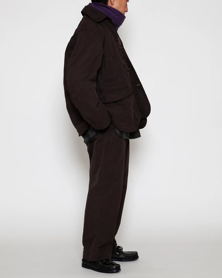 CORONA コロナ CJ001 CORONA・GAME JACKET / Chocolate Brown w/ Bio-wash