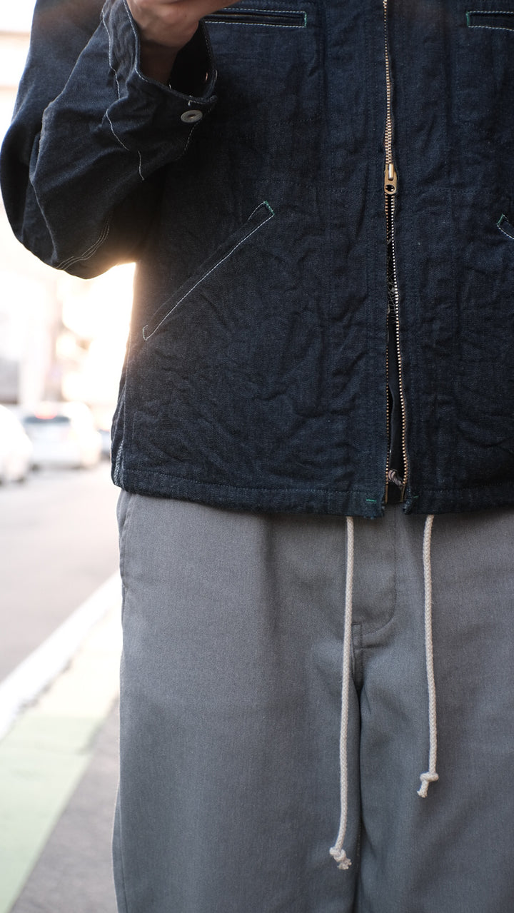 【PATHLOW】H.UNIT エイチ ユニット DENIM ZIP WORK JACKET ONE WASH