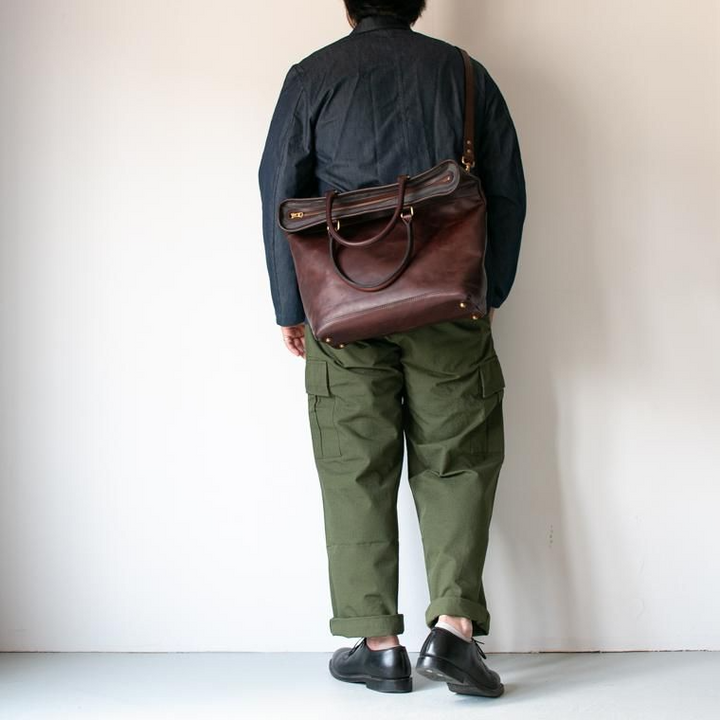 VASCO ヴァスコ VS-244LS LEATHER NELSON 2WAY BAG ブラウン