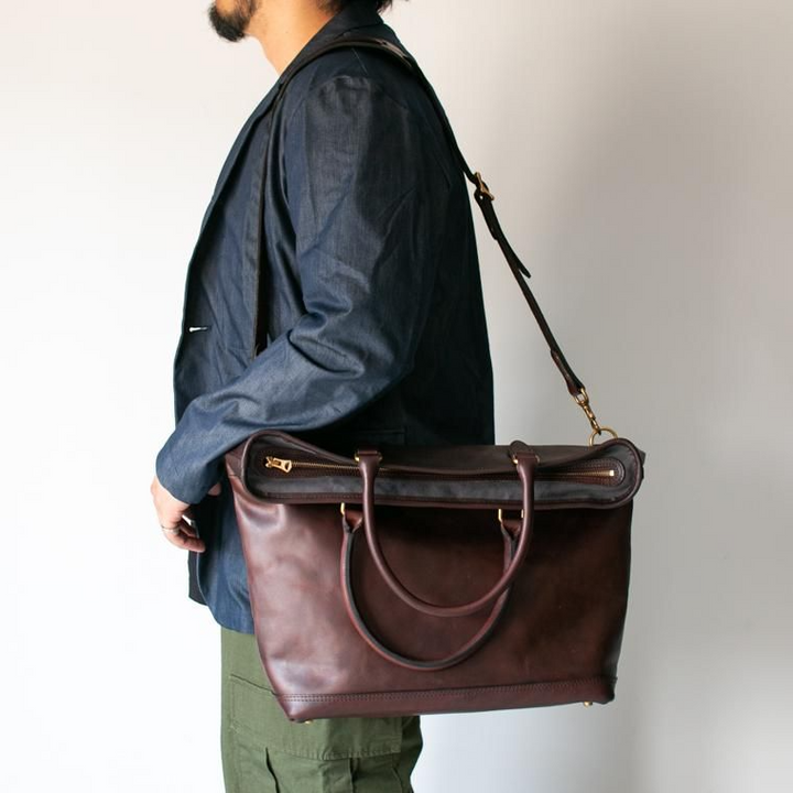 VASCO ヴァスコ VS-244LS LEATHER NELSON 2WAY BAG ブラウン