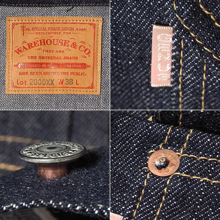 WAREHOUSE ウエアハウス DEADSTOCK BLUE Lot 2000XX