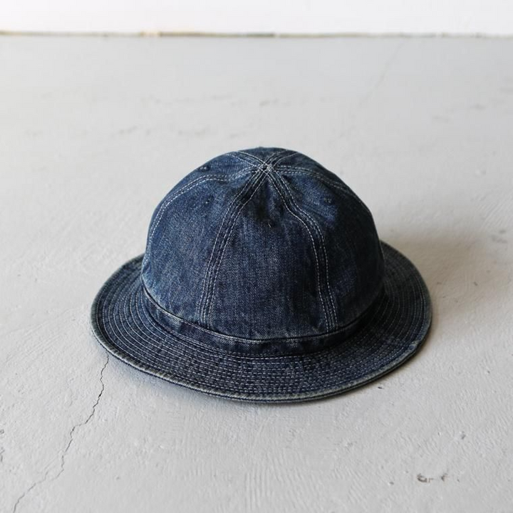 HIGHER ハイアー  SELVAGE DENIM HAT ユーズド加工 HT19005