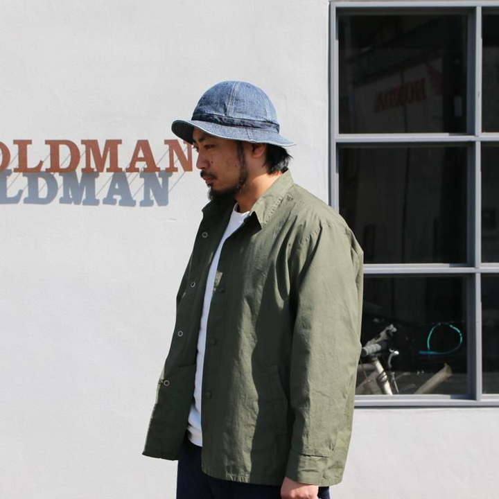 HIGHER ハイアー  SELVAGE DENIM HAT ユーズド加工 HT19005