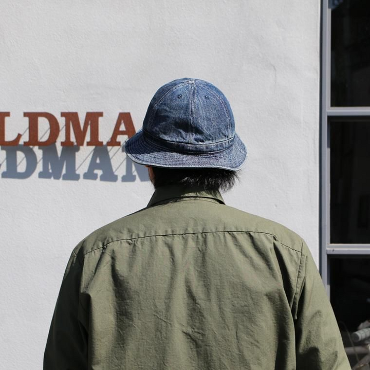 HIGHER ハイアー  SELVAGE DENIM HAT ユーズド加工 HT19005