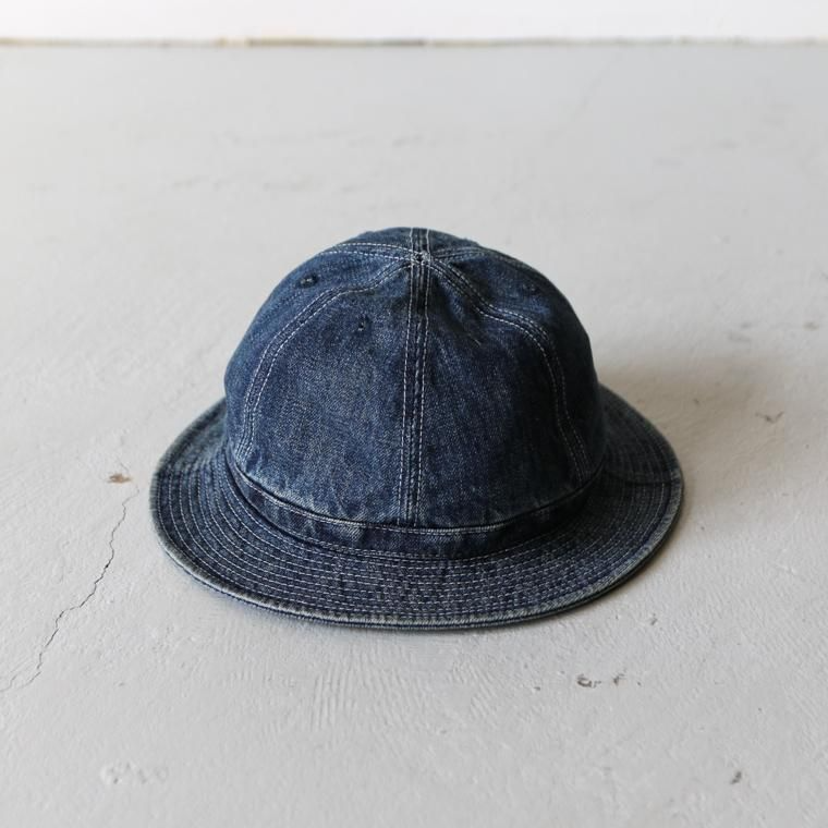 HIGHER ハイアー  SELVAGE DENIM HAT ユーズド加工 HT19005