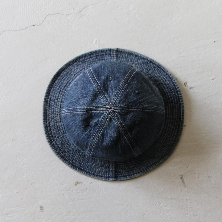 HIGHER ハイアー  SELVAGE DENIM HAT ユーズド加工 HT19005