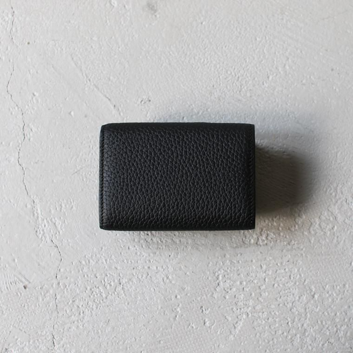 ITUAIS イトゥアイス COMPACT WALLET Black