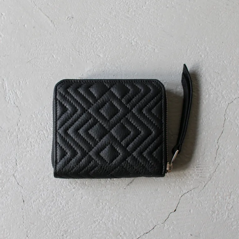 ITUAIS イトゥアイス RO-RO WALLET SHORT Black