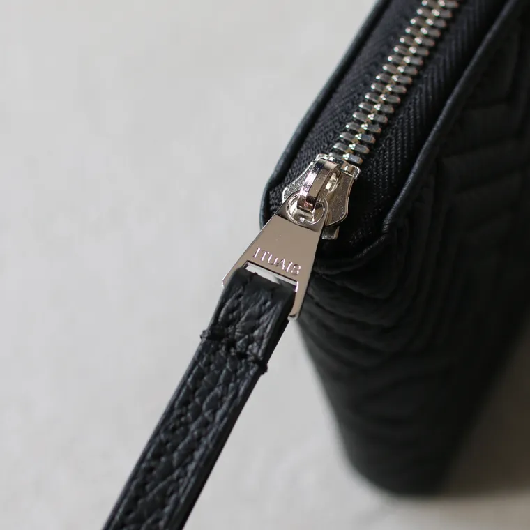 ITUAIS イトゥアイス RO-RO WALLET SHORT Black