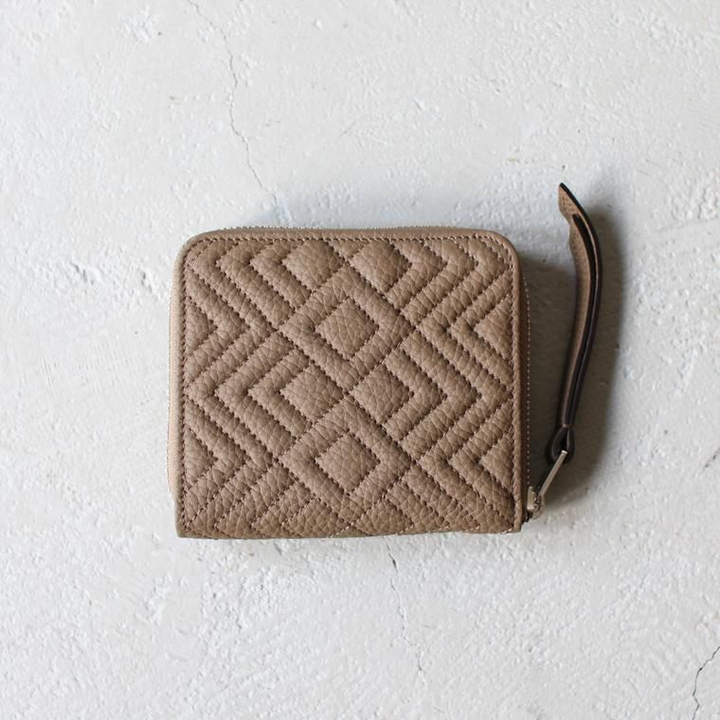 ITUAIS イトゥアイス RO-RO WALLET SHORT Greige