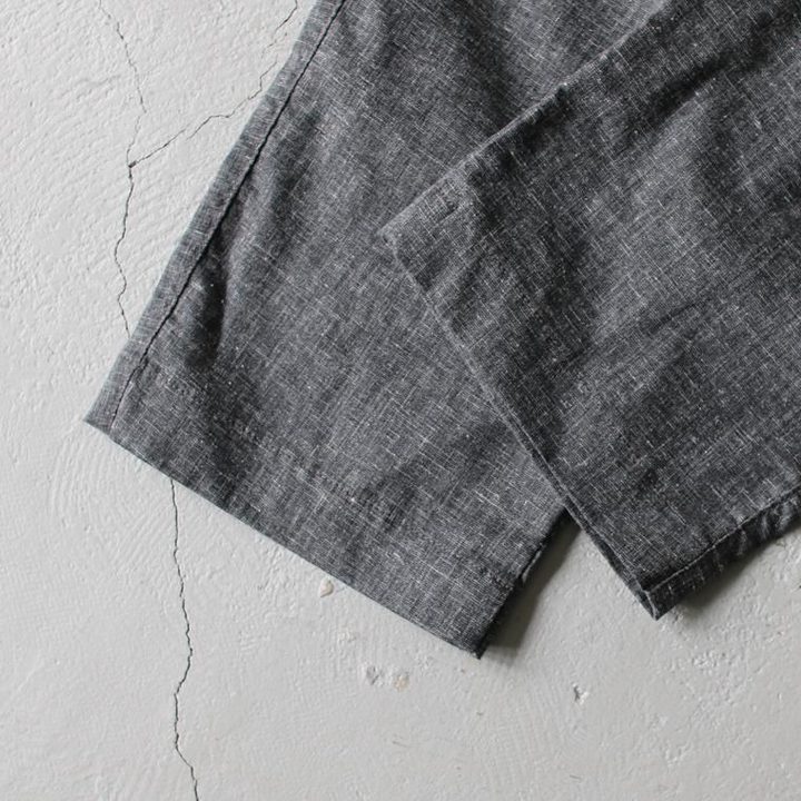 FOB factory エフオービーファクトリー F0488 EASY PANTS チャコール