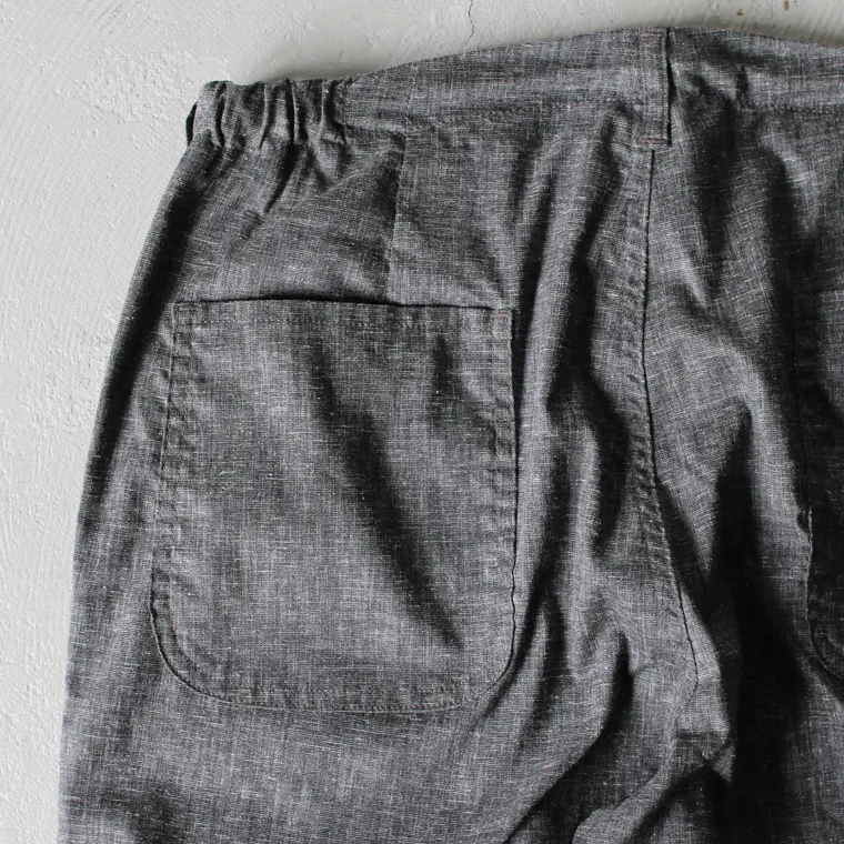 FOB factory F0488 easy pants Charcoal
