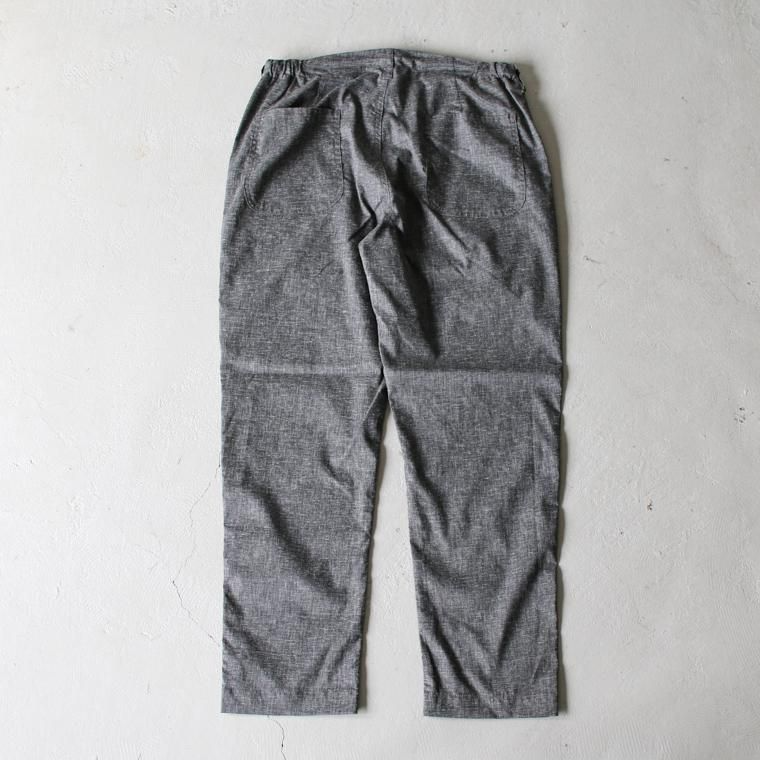 FOB factory エフオービーファクトリー F0488 EASY PANTS チャコール