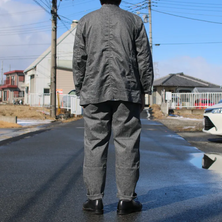 FOB factory F0488 easy pants Charcoal