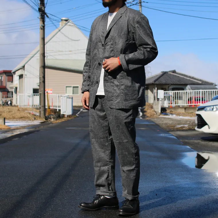 FOB factory F0488 easy pants Charcoal