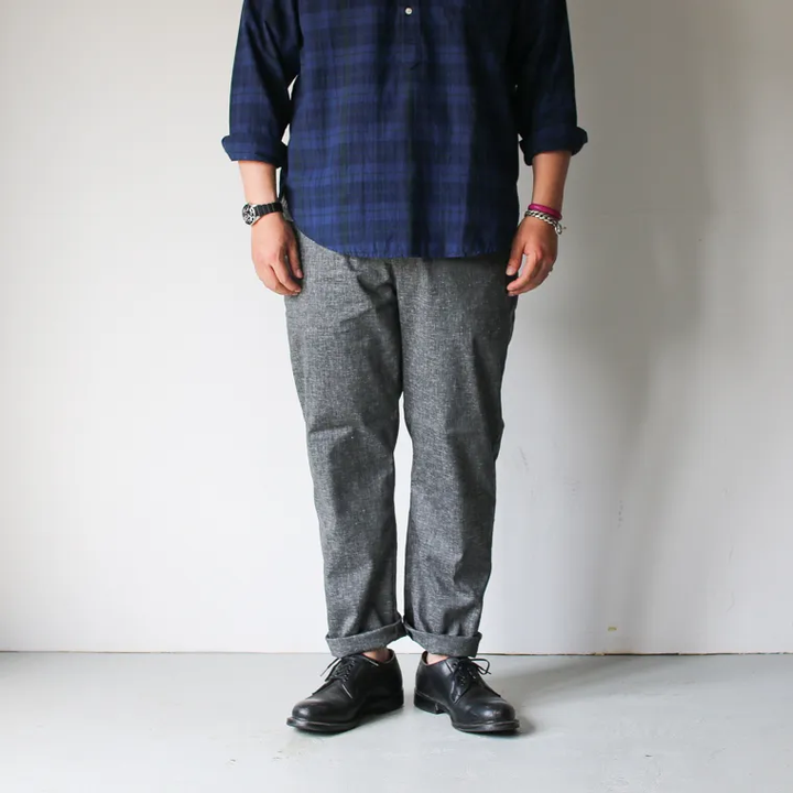 FOB factory F0488 easy pants Charcoal