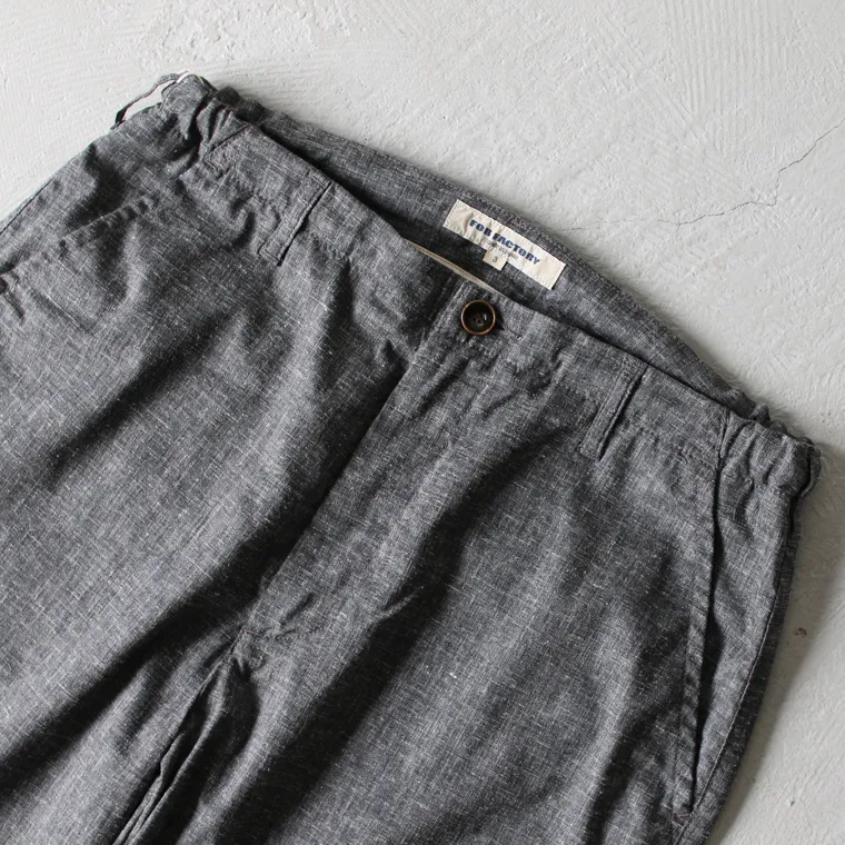 FOB factory F0488 easy pants Charcoal