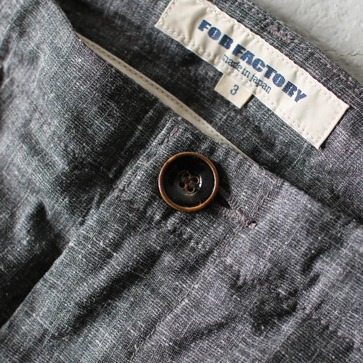 FOB factory F0488 easy pants Charcoal