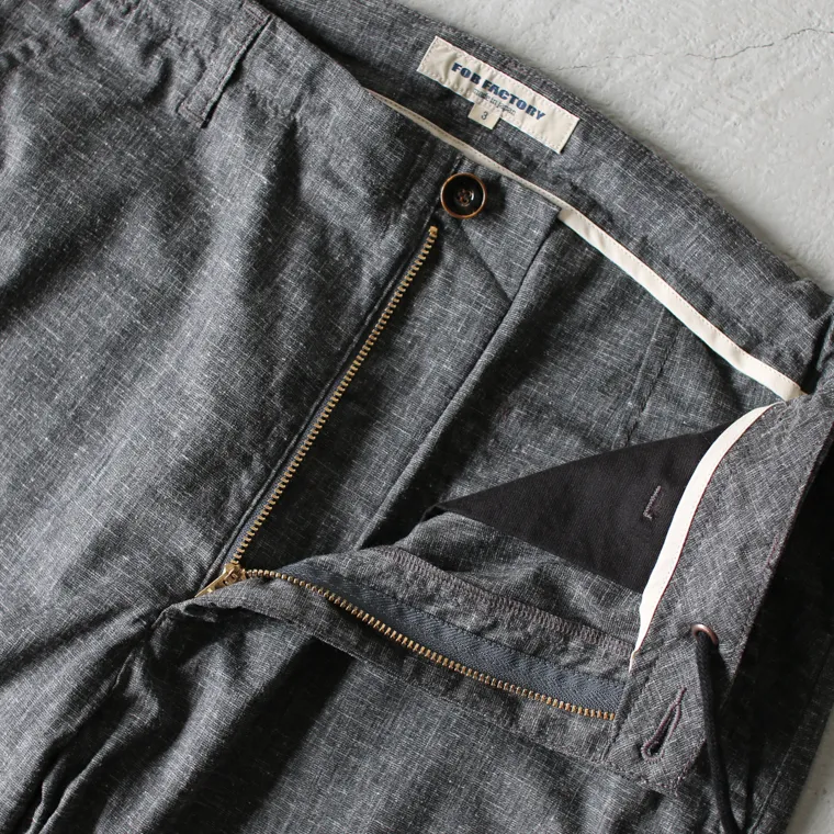 FOB factory F0488 easy pants Charcoal