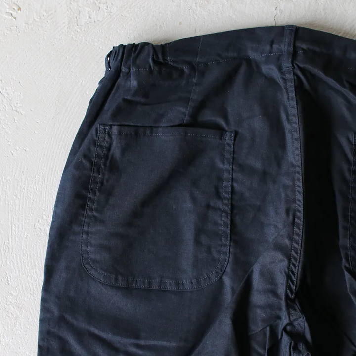 FOB factory F0488 easy pants Navy