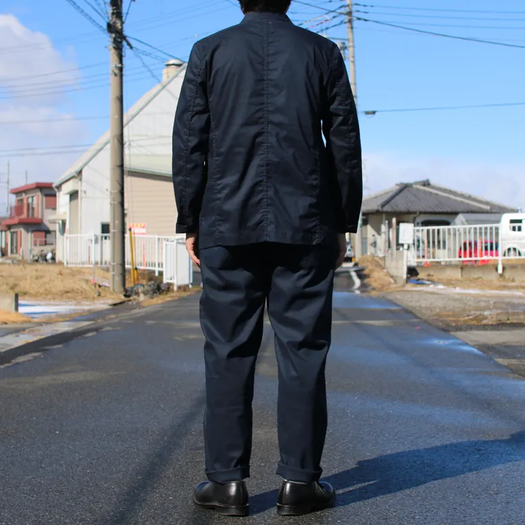 FOB factory F0488 easy pants Navy