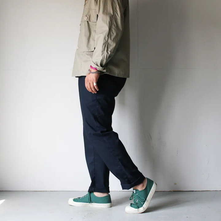 FOB factory F0488 easy pants Navy