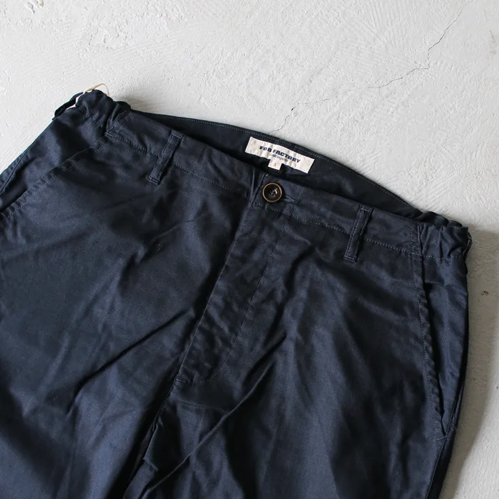 FOB factory F0488 easy pants Navy