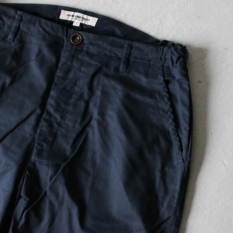 FOB factory F0488 easy pants Navy