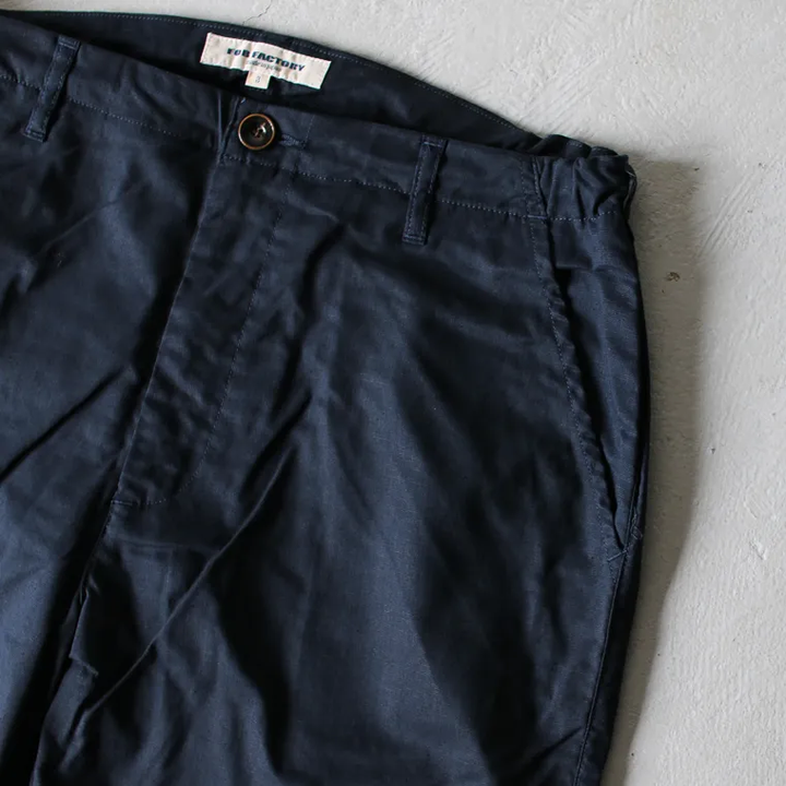 FOB factory F0488 easy pants Navy