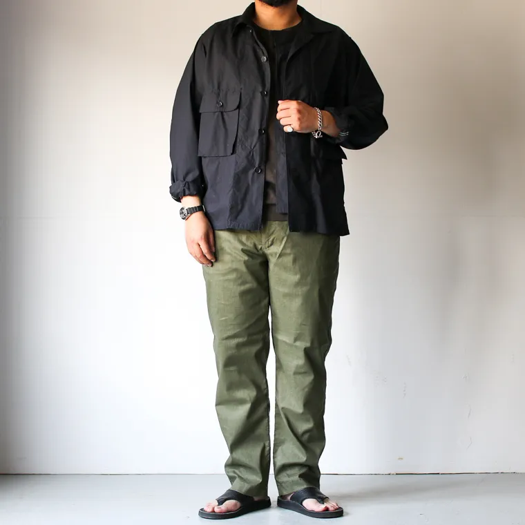 FOB factory F0488 easy pants Olive